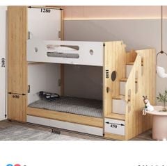 Giường Tầng Kết Hợp Tủ Áo Đa Năng GT-H42