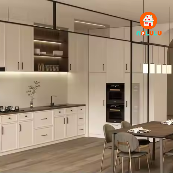 Mẫu tủ bếp cao và hiện đại Nolulu - PB006