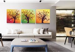 Bộ Tranh Cây Sắc Mày (3 Bức)