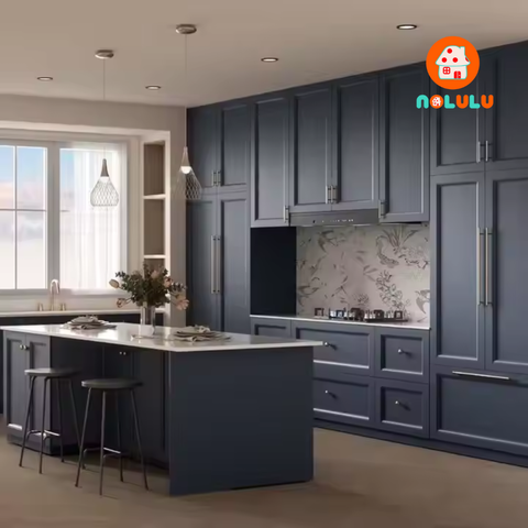 Mẫu tủ bếp cao và hiện đại Nolulu - PB007