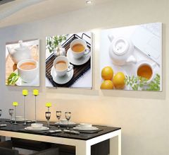 Bộ Tranh Ấm Trà 02 (3 Bức)