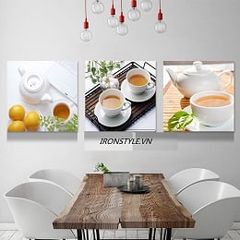 Tranh treo tường ấm trà 02
