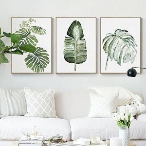 Tranh trừu tượng canvas 1 bức