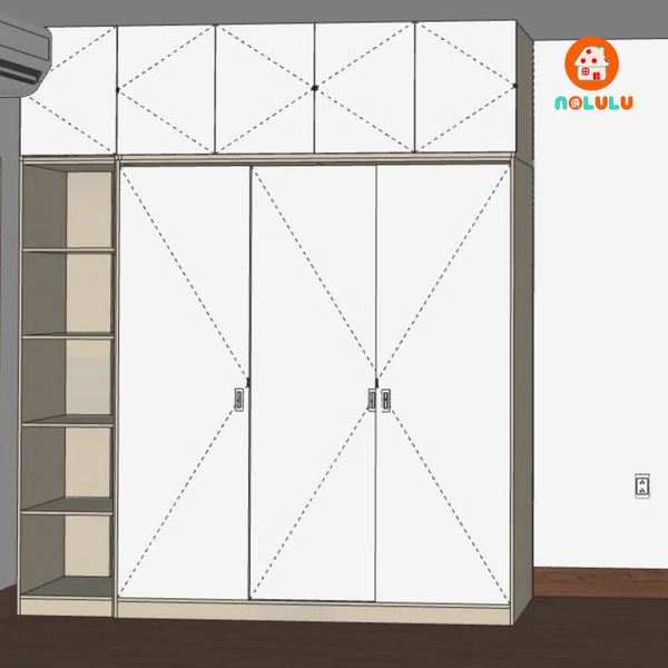 Nội Thất Phòng Ngủ Nhà Phố Hiện Đại Tại Tân Bình