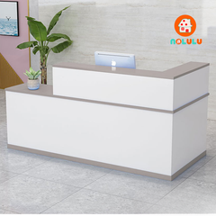 Quầy lễ tân hiện đại cho văn phòng Nolulu - QLT01