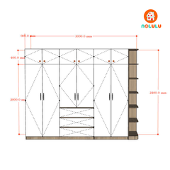 Thiết Kế Thi Công Nội Thất Phòng Ngủ Hiện Đại Tại Nhà Bè