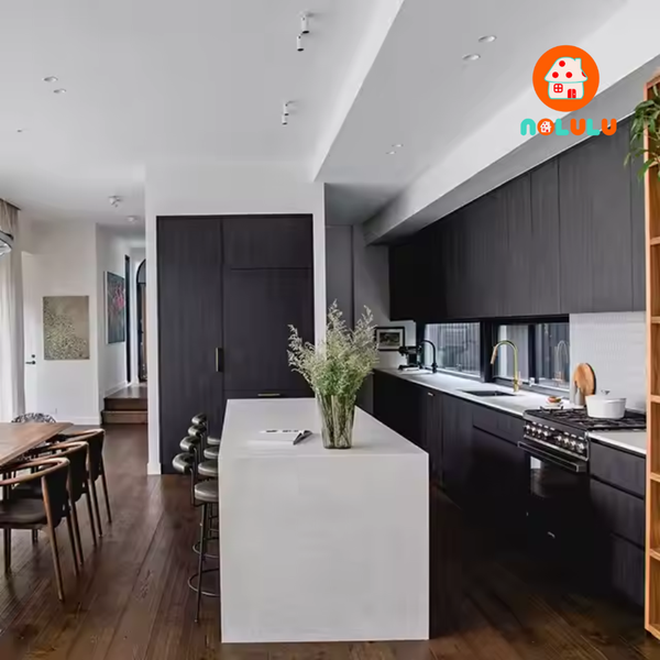 Mẫu tủ bếp cao và hiện đại Nolulu - PB008