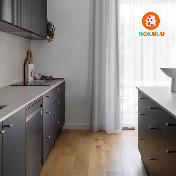 Mẫu tủ bếp cao và hiện đại Nolulu - PB008