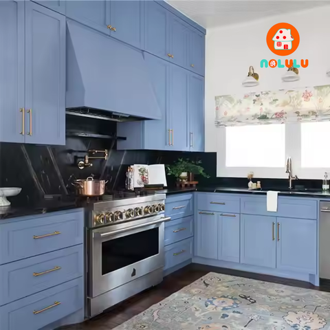 Mẫu tủ bếp cao và hiện đại Nolulu - PB009