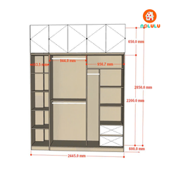 Nội Thất Phòng Ngủ Nhà Phố Hiện Đại Tại Tân Bình
