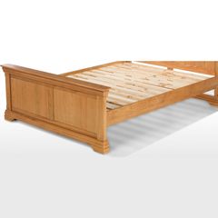 Giường Panel French - Gỗ Sồi Mỹ (1m4-1m6-1m8)