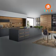 Mẫu tủ bếp cao và hiện đại Nolulu - PB010