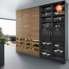 Mẫu tủ bếp cao và hiện đại Nolulu - PB010