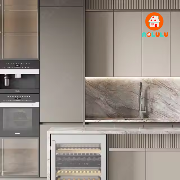 Mẫu tủ bếp cao và hiện đại Nolulu - PB001