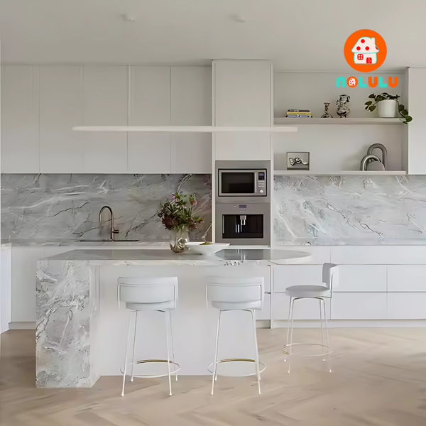 Mẫu tủ bếp cao và hiện đại Nolulu - PB011