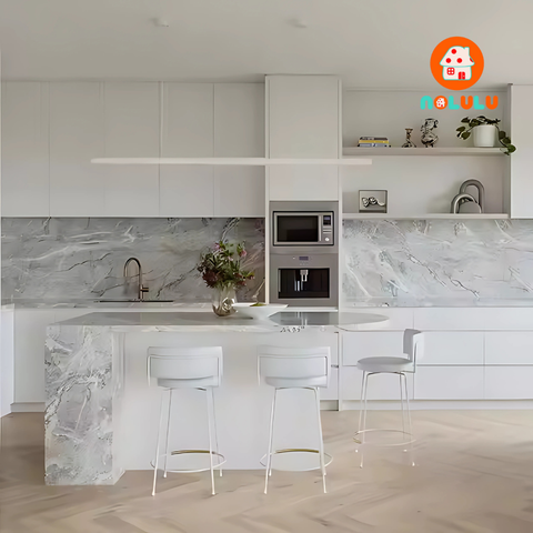 Mẫu tủ bếp cao và hiện đại Nolulu - PB011