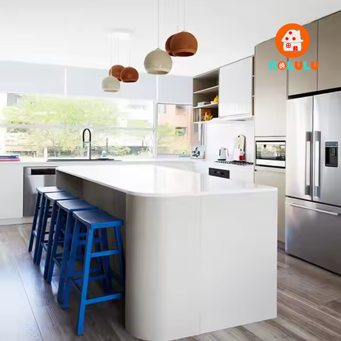 Mẫu tủ bếp cao và hiện đại Nolulu - PB012