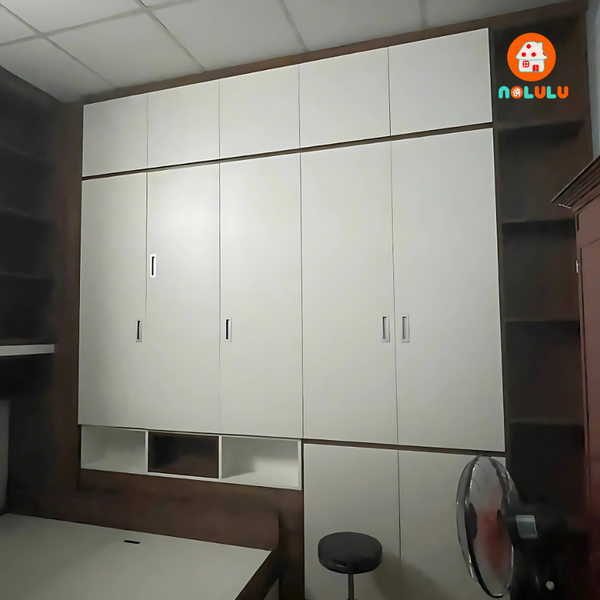 Thiết Kế Phòng Ngủ Nhỏ Hiện Đại Cho Chú Nam – Tối Ưu Từng Góc Nhỏ Với Giải Pháp Giường Tầng Thông Minh