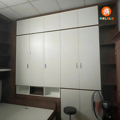 Thiết Kế Phòng Ngủ Nhỏ Hiện Đại Cho Chú Nam – Tối Ưu Từng Góc Nhỏ Với Giải Pháp Giường Tầng Thông Minh