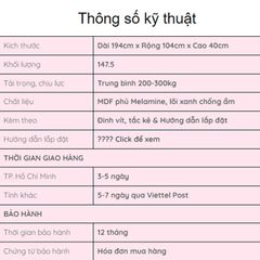 Giường ngủ phòng bé Siporex