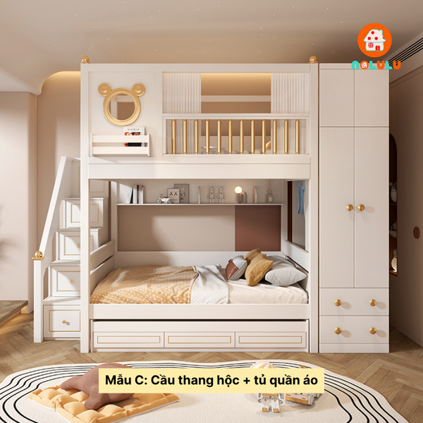 Giường tầng trẻ em Magic Mickey Nolulu - GT009