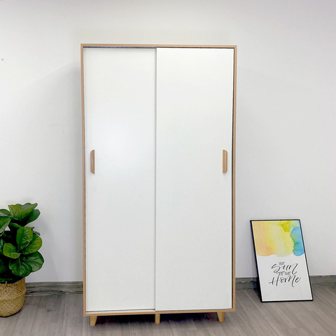 Tủ Quần Áo B100 Cánh Lùa Cao Cấp