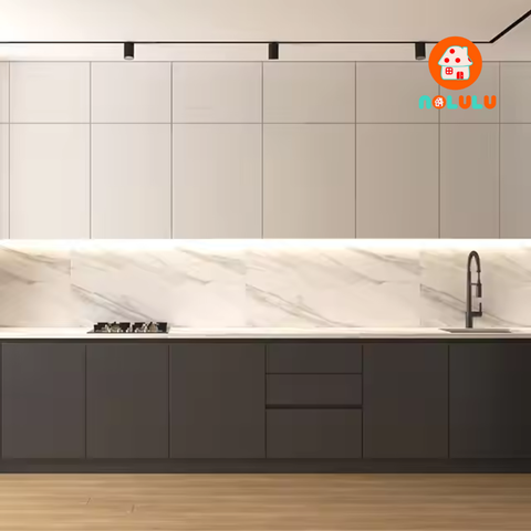 Mẫu tủ bếp cao và hiện đại Nolulu - PB013