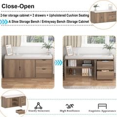 Băng Ghế Kiêm Tủ Giày Tiện Lợi TG-K58