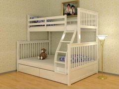 Giường Tầng K.Bed Gỗ Tự Nhiên (Có Hộc)