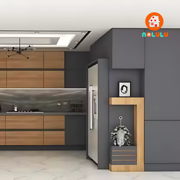 Mẫu tủ bếp cao và hiện đại Nolulu - PB014