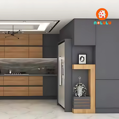 Mẫu tủ bếp cao và hiện đại Nolulu - PB014