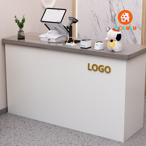 Quầy lễ tân hiện đại cho văn phòng Nolulu - QLT07