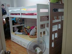 Giường 3 Tầng ALI Gỗ Tự Nhiên (1m-1m-1m)