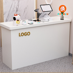 Quầy lễ tân hiện đại cho văn phòng Nolulu - QLT07