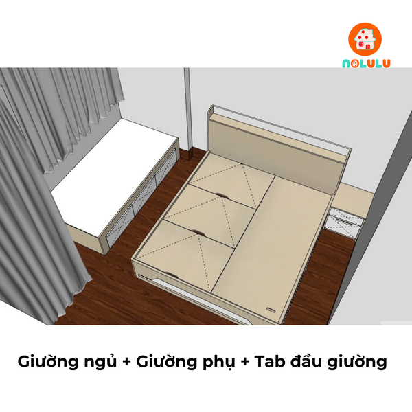 Nội Thất Phòng Ngủ Nhà Phố Hiện Đại Tại Tân Bình