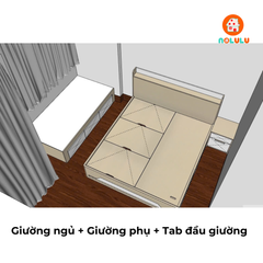 Nội Thất Phòng Ngủ Nhà Phố Hiện Đại Tại Tân Bình