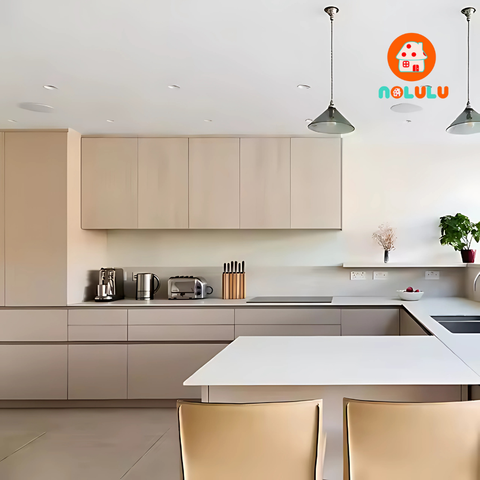 Mẫu tủ bếp cao và hiện đại Nolulu - PB015