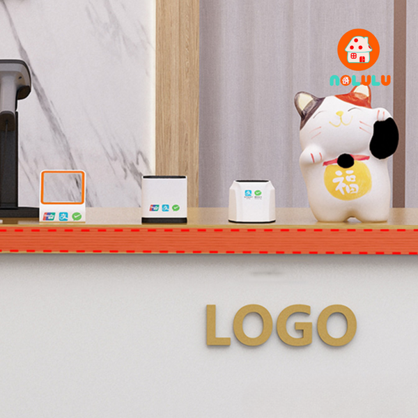 Quầy lễ tân hiện đại cho văn phòng Nolulu - QLT07