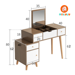 Bàn Trang Điểm Hiện Đại NOLULU - TD005