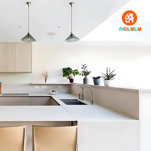 Mẫu tủ bếp cao và hiện đại Nolulu - PB015