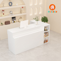 Quầy lễ tân hiện đại cho văn phòng Nolulu - QLT08