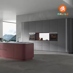 Mẫu tủ bếp cao và hiện đại Nolulu - PB016