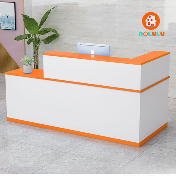Quầy lễ tân hiện đại cho văn phòng Nolulu - QLT01