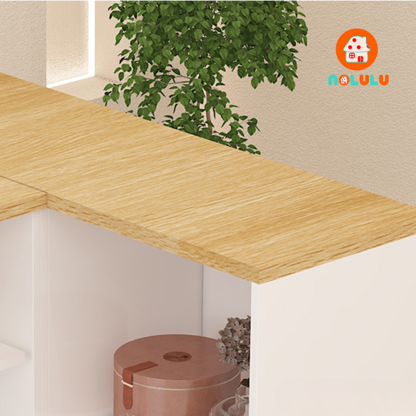 Quầy lễ tân hiện đại cho văn phòng Nolulu - QLT08