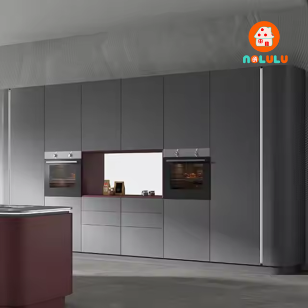 Mẫu tủ bếp cao và hiện đại Nolulu - PB016