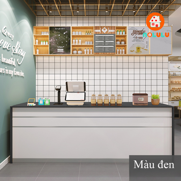 Quầy lễ tân hiện đại cho văn phòng Nolulu - QLT09