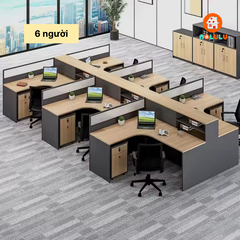 Bàn nhân viên hiện đại Nolulu - NV004