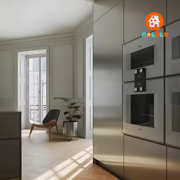 Mẫu tủ bếp cao và hiện đại Nolulu - PB017