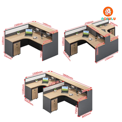 Bàn nhân viên hiện đại Nolulu - NV004