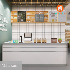 Quầy lễ tân hiện đại cho văn phòng Nolulu - QLT09